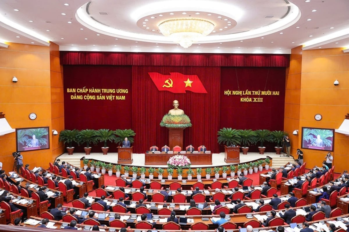 Toàn cảnh khai mạc Hội nghị lần thứ 12 Ban Chấp hành Trung ương Đảng khóa XIII. Ảnh: VGP. Toàn cảnh khai mạc Hội nghị lần thứ 12 Ban Chấp hành Trung ương Đảng khóa XIII. Ảnh: VGP.