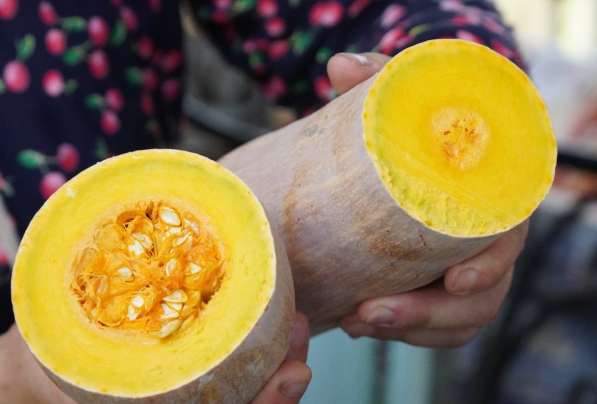 Sản phẩm nông sản hữu cơ của trang trại được khách hàng tin dùng vì đảm bảo an toàn, chất lượng. Ảnh: Quốc Toản. 