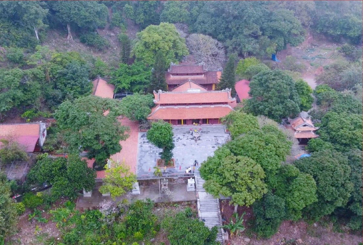 Thanh Mai Pagoda - an important witness to the career of the Second Patriarch Phap Loa. Photo: Courtersy of Hai Phong Department of Culture, Sports and Tourism.