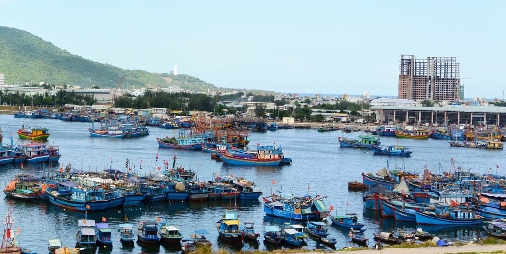 Căn cứ vào diễn biến của bão số 3, Đà Nẵng chủ động cấm biển tàu cá, tàu vận tải, tàu du lịch. Ảnh: Lan Anh