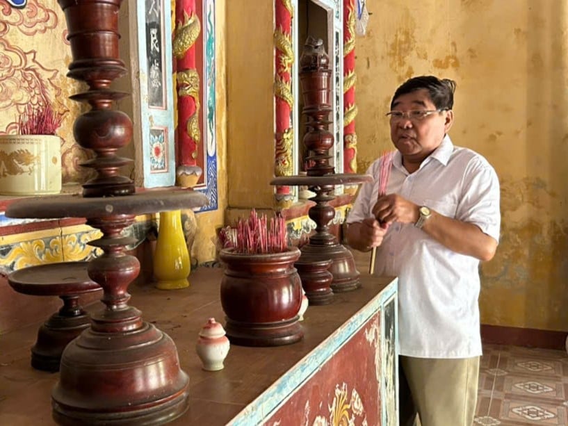 Ông Nguyễn Bá Đức đi qua nhiều cuộc chiến giữ rừng, giữ cả kho báu bí mật về làng Trung Sơn. Ảnh: Lan Anh Ông Nguyễn Bá Đức đi qua nhiều cuộc chiến giữ rừng, giữ cả kho báu bí mật về làng Trung Sơn. Ảnh: Lan Anh