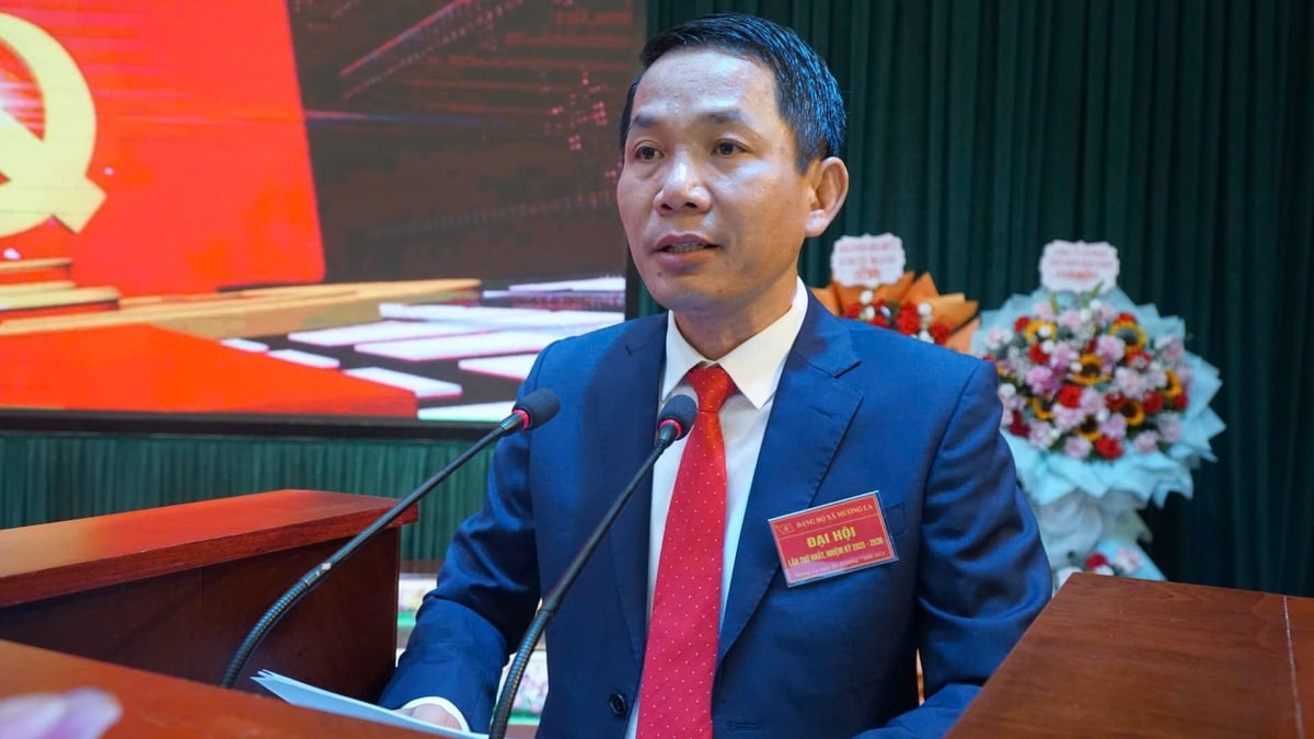 Ông Nguyễn Văn Bắc - Bí thư Đảng ủy xã Mường La báo cáo về tình hình chung của địa bàn xã sau khi sáp nhập. Ảnh: Đức Bình. Ông Nguyễn Văn Bắc - Bí thư Đảng ủy xã Mường La báo cáo về tình hình chung của địa bàn xã sau khi sáp nhập. Ảnh: Đức Bình.
