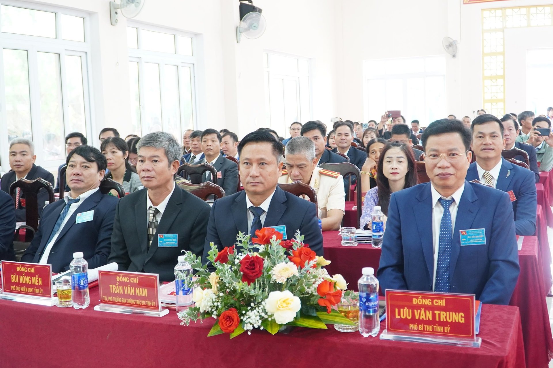 Các đại biểu về tham dự Đại hội. Ảnh: Phạm Hoài.