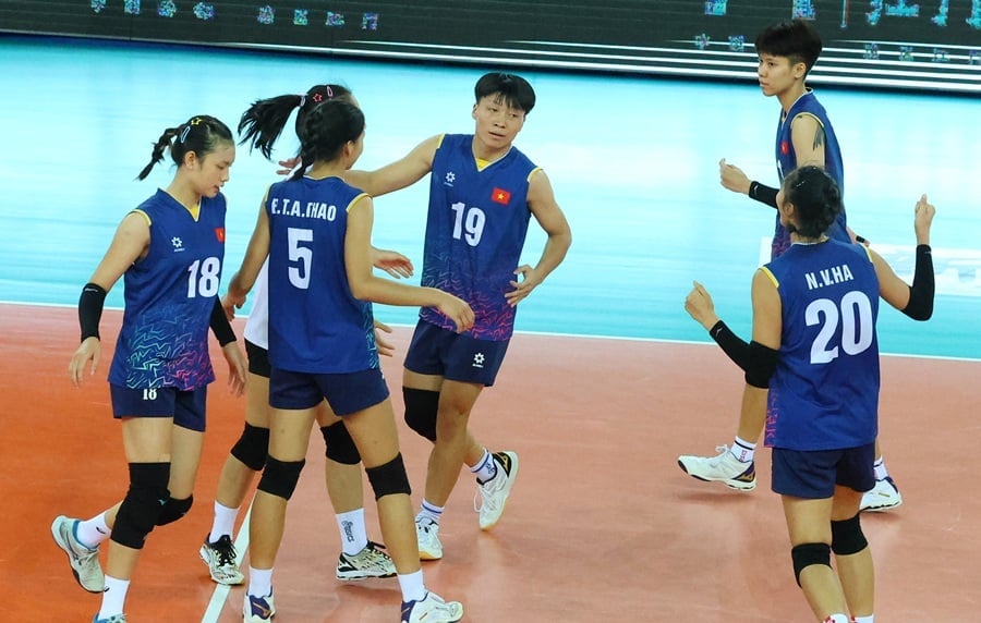 Tuyển bóng chuyền nữ trẻ Việt Nam được kỳ vọng thi đấu hết khả năng tại giải vô địch bóng chuyền nữ trẻ U21 thế giới 2025. Ảnh: AFV. Tuyển bóng chuyền nữ trẻ Việt Nam được kỳ vọng thi đấu hết khả năng tại giải vô địch bóng chuyền nữ trẻ U21 thế giới 2025. Ảnh: AFV.