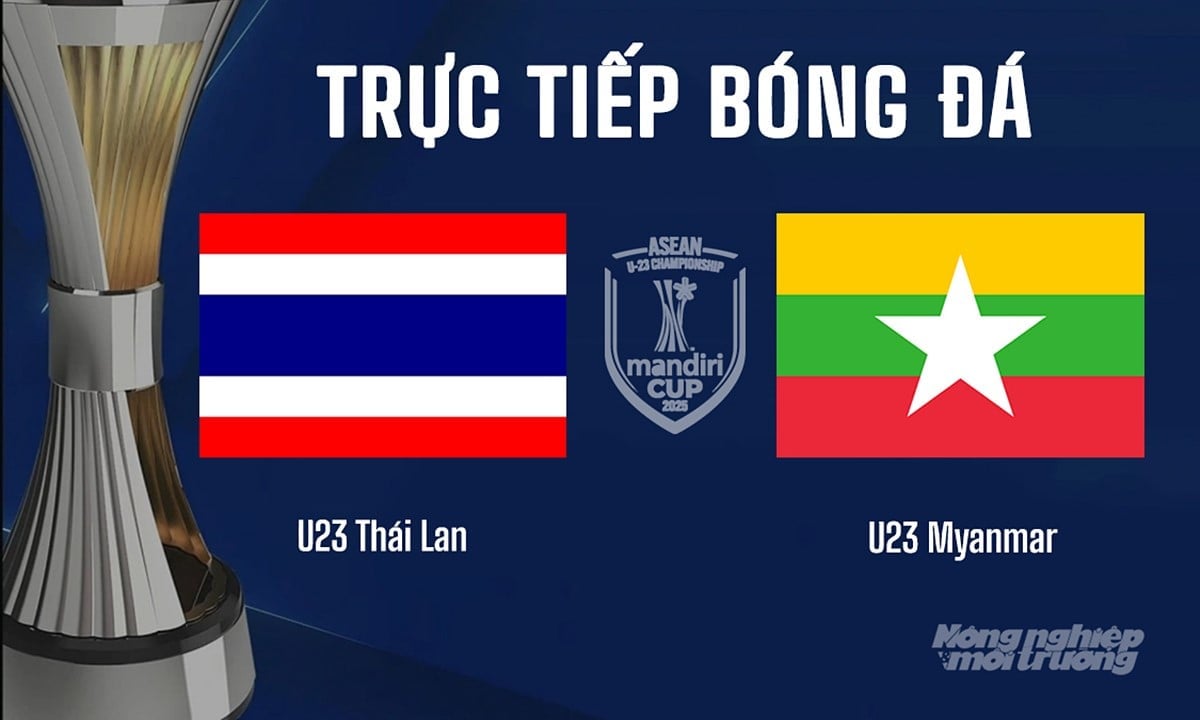 Trực tiếp bóng đá U23 Đông Nam Á giữa U23 Thái Lan vs U23 Myanmar hôm nay 22/7/2025 Trực tiếp bóng đá U23 Đông Nam Á giữa U23 Thái Lan vs U23 Myanmar hôm nay 22/7/2025