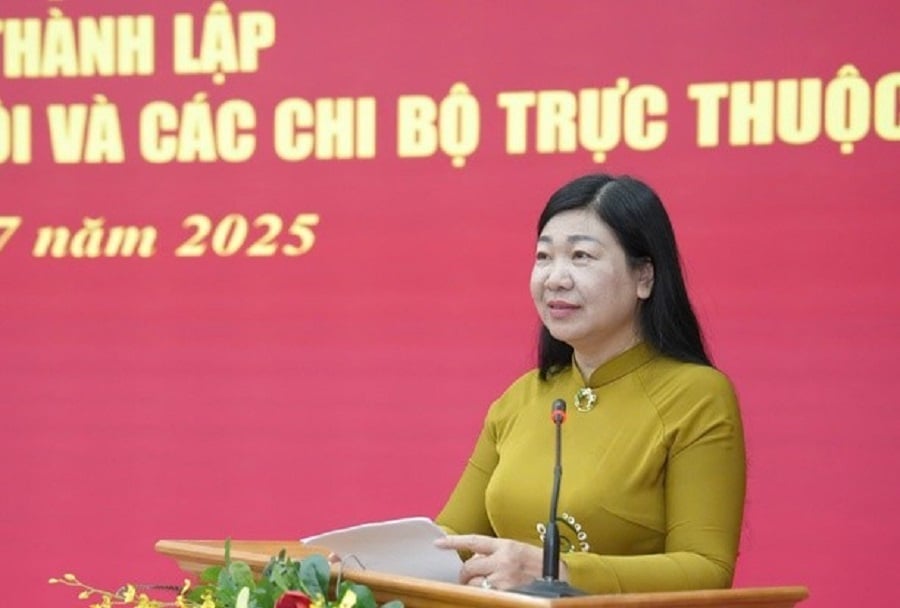 Chủ tịch Ủy ban MTTQ Việt Nam thành phố Nguyễn Lan Hương phát biểu tại Hội nghị. Ảnh: Thu Hằng. Chủ tịch Ủy ban MTTQ Việt Nam thành phố Nguyễn Lan Hương phát biểu tại Hội nghị. Ảnh: Thu Hằng.