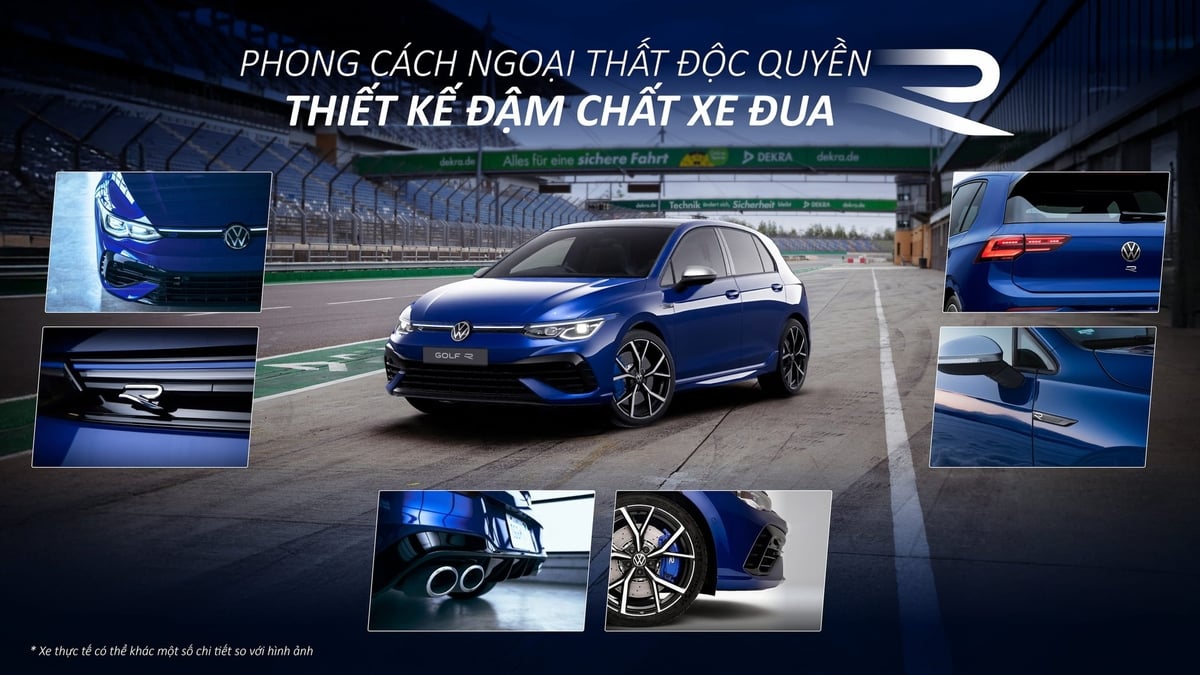 Dòng xe VW GOLF mới có thiết kế đậm chất xe đua nhưng vẫn tinh tế và lịch lãm. Ảnh: Thanh Thương. Dòng xe VW GOLF mới có thiết kế đậm chất xe đua nhưng vẫn tinh tế và lịch lãm. Ảnh: Thanh Thương.