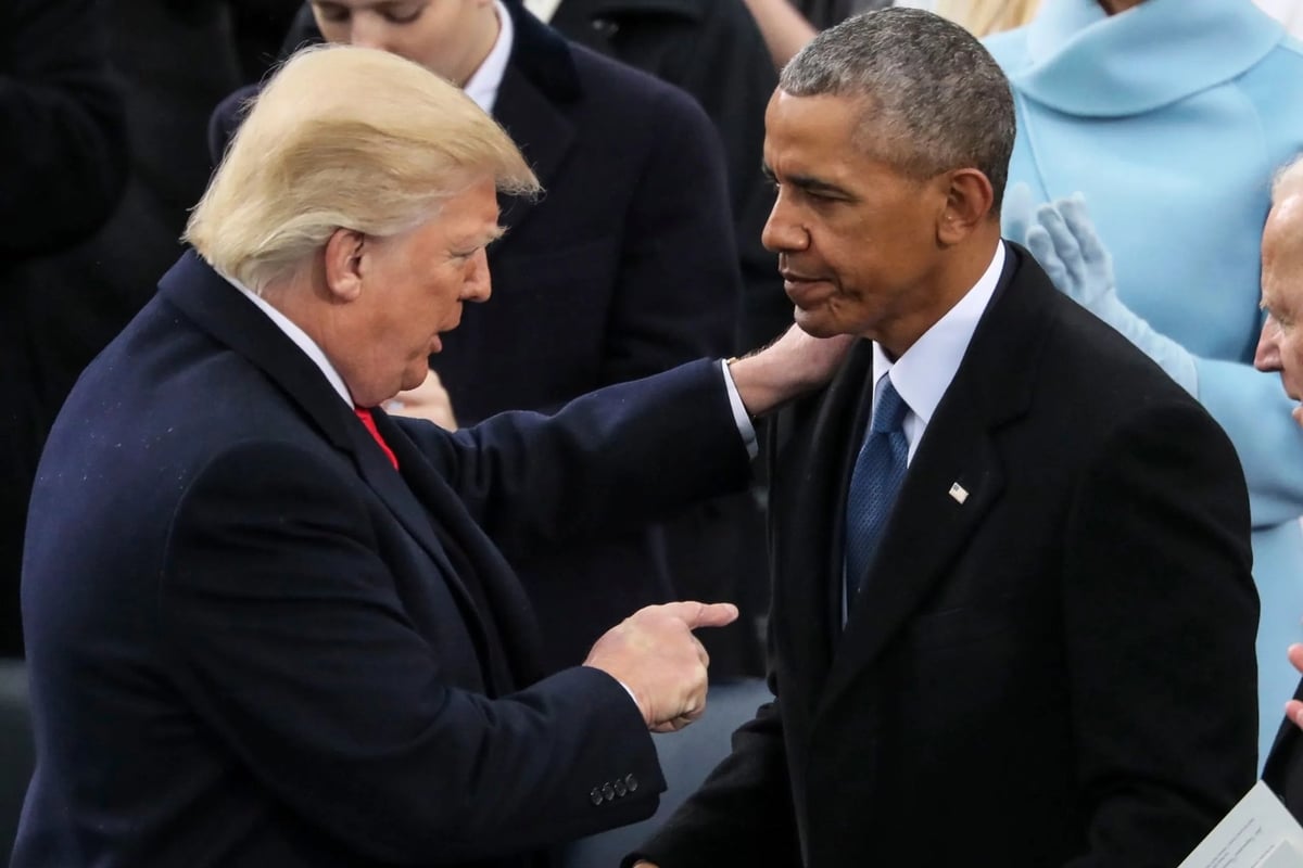 Tổng thống Mỹ Donald Trump và cựu Tổng thống Barack Obama. Ảnh: Shutterstock. Tổng thống Mỹ Donald Trump và cựu Tổng thống Barack Obama. Ảnh: Shutterstock.