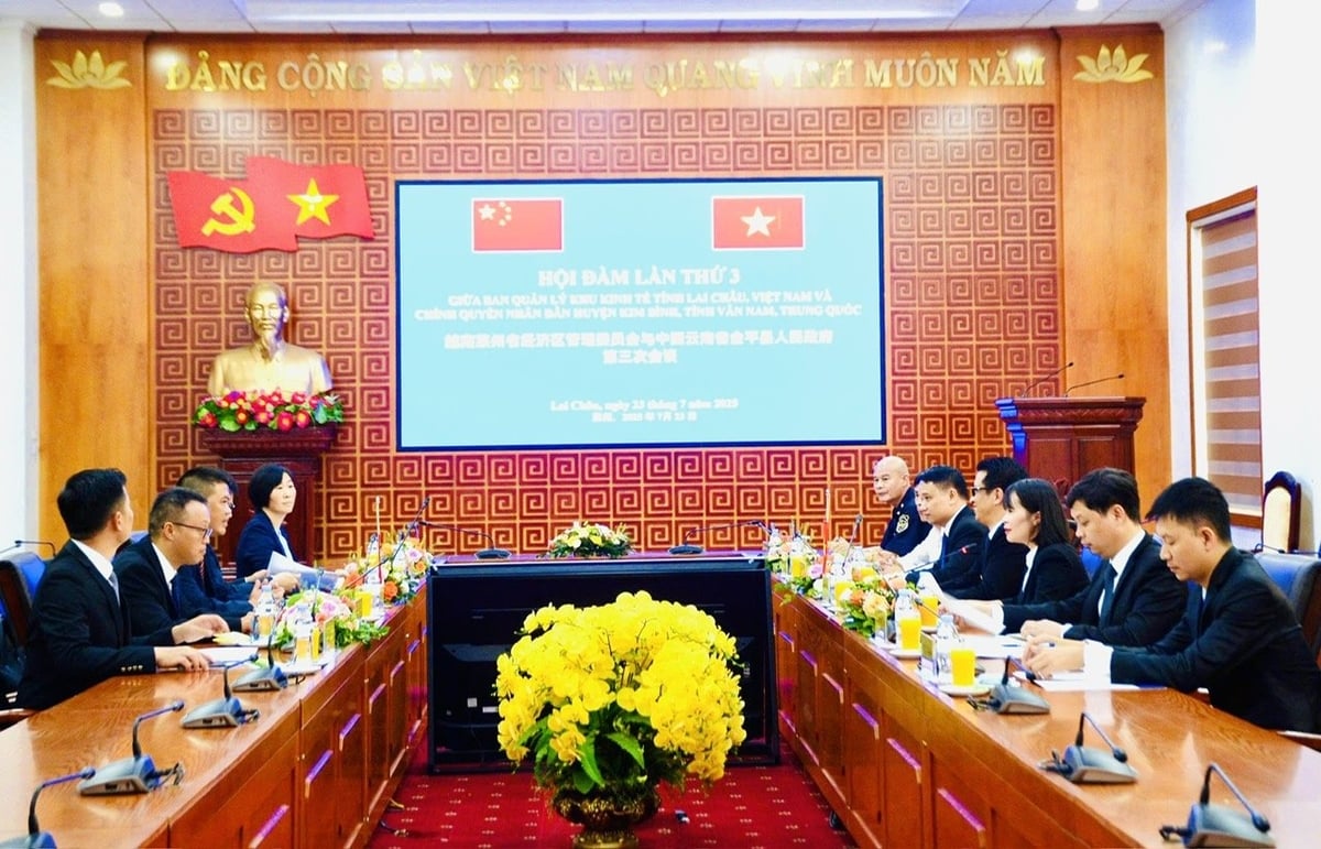 Hội đàm giúp hai bên trao đổi thông tin, thế mạnh để giúp các doanh nghiệp đẩy mạnh xuất nhập khẩu. Ảnh: C.N.
