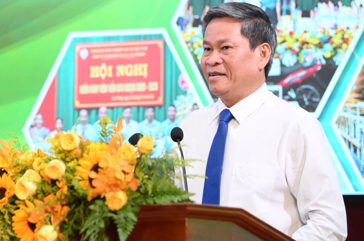 Ông Huỳnh Thanh Xuân, Phó Chủ tịch Tổng Liên đoàn Lao động Việt Nam, đánh giá cao đội ngũ công nhân, viên chức, người lao động VRG. Ảnh: VRG. Ông Huỳnh Thanh Xuân, Phó Chủ tịch Tổng Liên đoàn Lao động Việt Nam, đánh giá cao đội ngũ công nhân, viên chức, người lao động VRG. Ảnh: VRG.