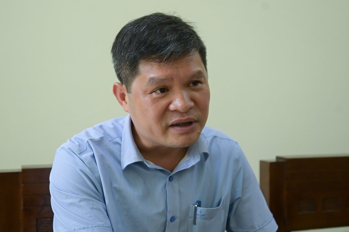 Ông Trần Quốc Tuấn, Chủ tịch xã Lâm Thượng. Ảnh: Tùng Đinh. Ông Trần Quốc Tuấn, Chủ tịch xã Lâm Thượng. Ảnh: Tùng Đinh.