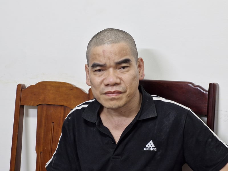 Đối tượng Nguyễn Mạnh Tuấn (điều hành một đường dây ma túy xuyên tỉnh, tinh vi và nguy hiểm) tại cơ quan Công an. Ảnh: Công an cung cấp. Đối tượng Nguyễn Mạnh Tuấn (điều hành một đường dây ma túy xuyên tỉnh, tinh vi và nguy hiểm) tại cơ quan Công an. Ảnh: Công an cung cấp.
