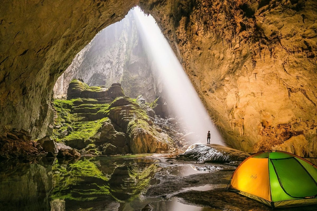 Phong Nha - Ke Bang National Park is also known as the 'Kingdom of Caves,' with over 1,000 caves of various sizes.