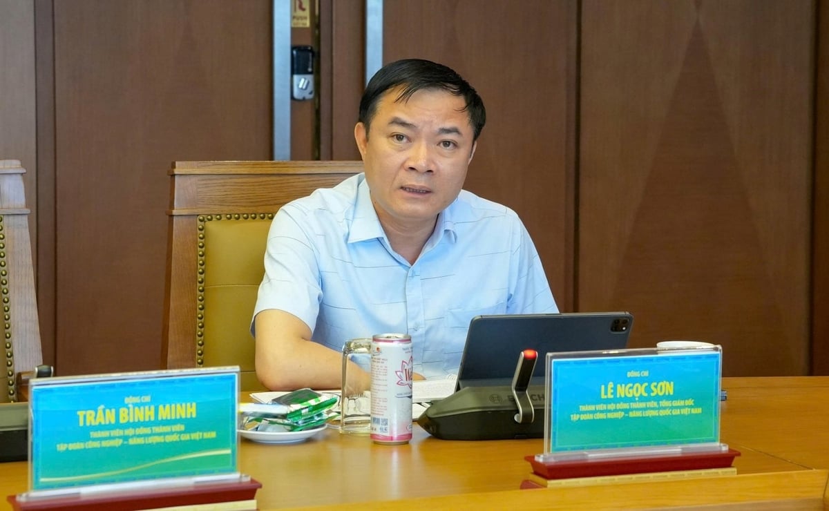 Tổng Giám đốc Petrovietnam Lê Ngọc Sơn: 'Mục tiêu của các TT CNNL do Petrovietnam dẫn dắt cần gắn chặt với thế mạnh đặc thù của Tập đoàn trong quá trình chuyển dịch năng lượng'. Ảnh: Petrovietnam. Tổng Giám đốc Petrovietnam Lê Ngọc Sơn: 'Mục tiêu của các TT CNNL do Petrovietnam dẫn dắt cần gắn chặt với thế mạnh đặc thù của Tập đoàn trong quá trình chuyển dịch năng lượng'. Ảnh: Petrovietnam.
