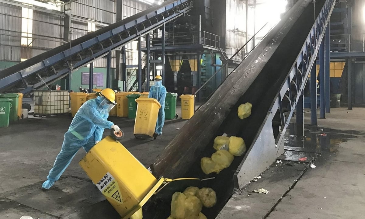 Một góc nhà máy xử lý chất thải rắn sinh hoạt trên địa bàn tỉnh Bình Dương (cũ). Ảnh: Tường Tú. Một góc nhà máy xử lý chất thải rắn sinh hoạt trên địa bàn tỉnh Bình Dương (cũ). Ảnh: Tường Tú.