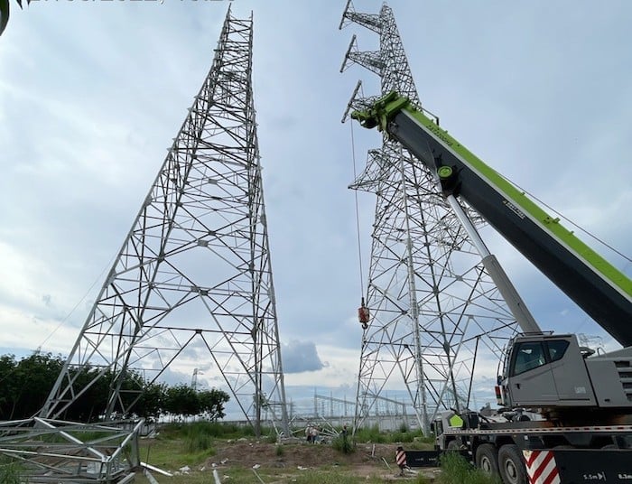 Việc xây dựng đường dây 500KV Bình Dương - Đồng Nai sẽ có sự hỗ trợ từ JETP. Ảnh: Hoàng Nam/Báo Tài chính - Đầu tư. Việc xây dựng đường dây 500KV Bình Dương - Đồng Nai sẽ có sự hỗ trợ từ JETP. Ảnh: Hoàng Nam/Báo Tài chính - Đầu tư.