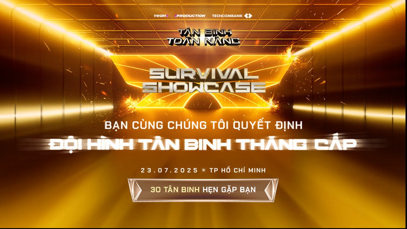Tân Binh hội tụ tại Survival Showcase hứa hẹn bùng nổ với những màn trình diễn ấn tượng. Ảnh: Techcombank. Tân Binh hội tụ tại Survival Showcase hứa hẹn bùng nổ với những màn trình diễn ấn tượng. Ảnh: Techcombank.