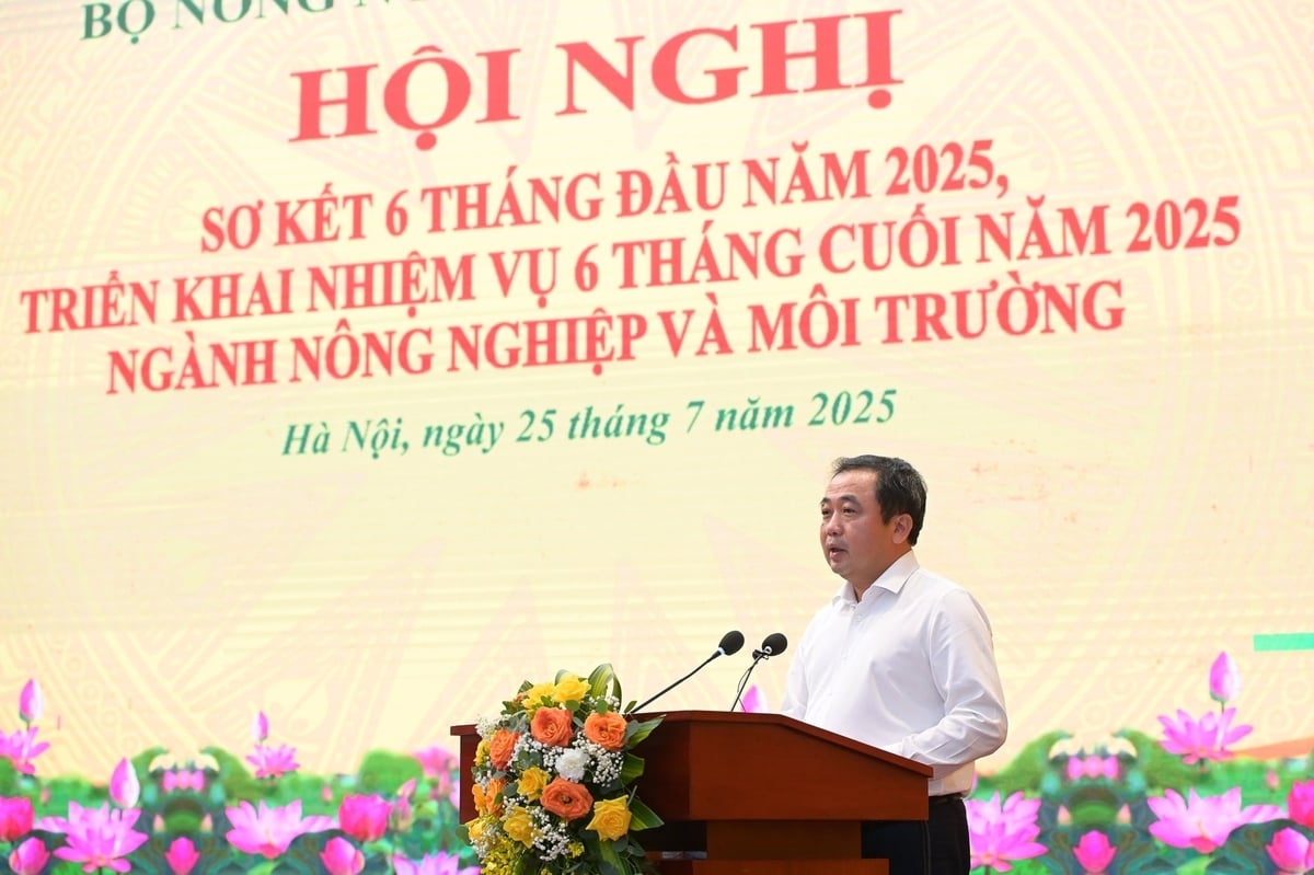 Quyền Bộ trưởng Trần Đức Thắng phát biểu tại Hội nghị Sơ kết và triển khai nhiệm vụ 6 tháng đầu năm 2025. Ảnh: Tùng Đinh. Quyền Bộ trưởng Trần Đức Thắng phát biểu tại Hội nghị Sơ kết và triển khai nhiệm vụ 6 tháng đầu năm 2025. Ảnh: Tùng Đinh.
