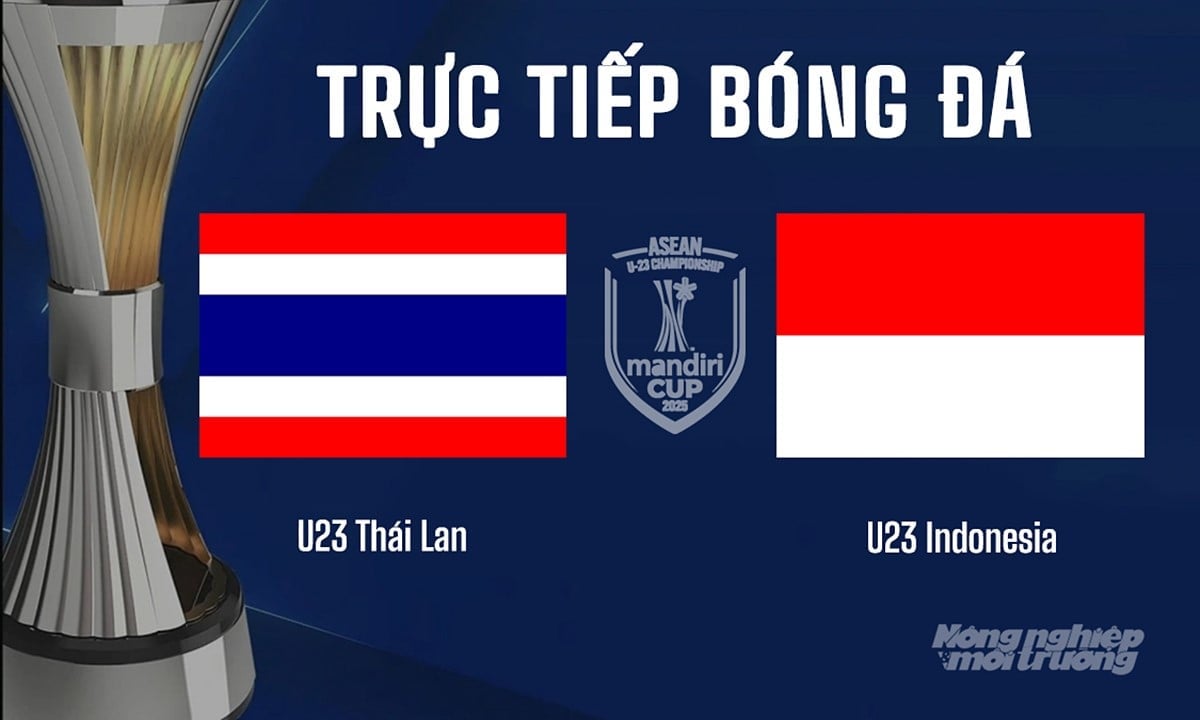 Trực tiếp bóng đá U23 Đông Nam Á giữa U23 Thái Lan vs U23 Indonesia hôm nay 25/7/2025 Trực tiếp bóng đá U23 Đông Nam Á giữa U23 Thái Lan vs U23 Indonesia hôm nay 25/7/2025