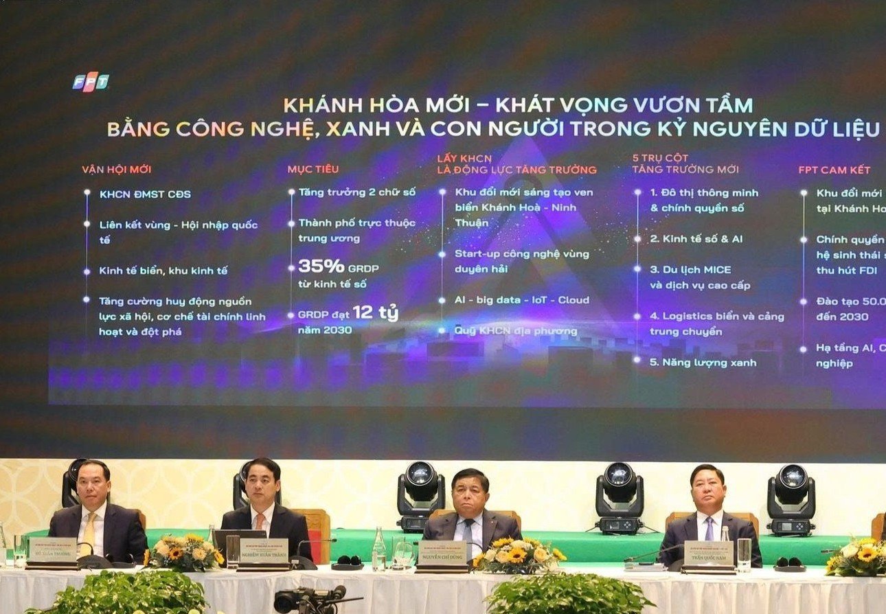 Nhiều tập đoàn, doanh nghiệp lớn như Vingroup, FPT, Ngân hàng Vietcombank,... cũng tham gia trình bày ý kiến tại hội nghị. Ảnh: PC.