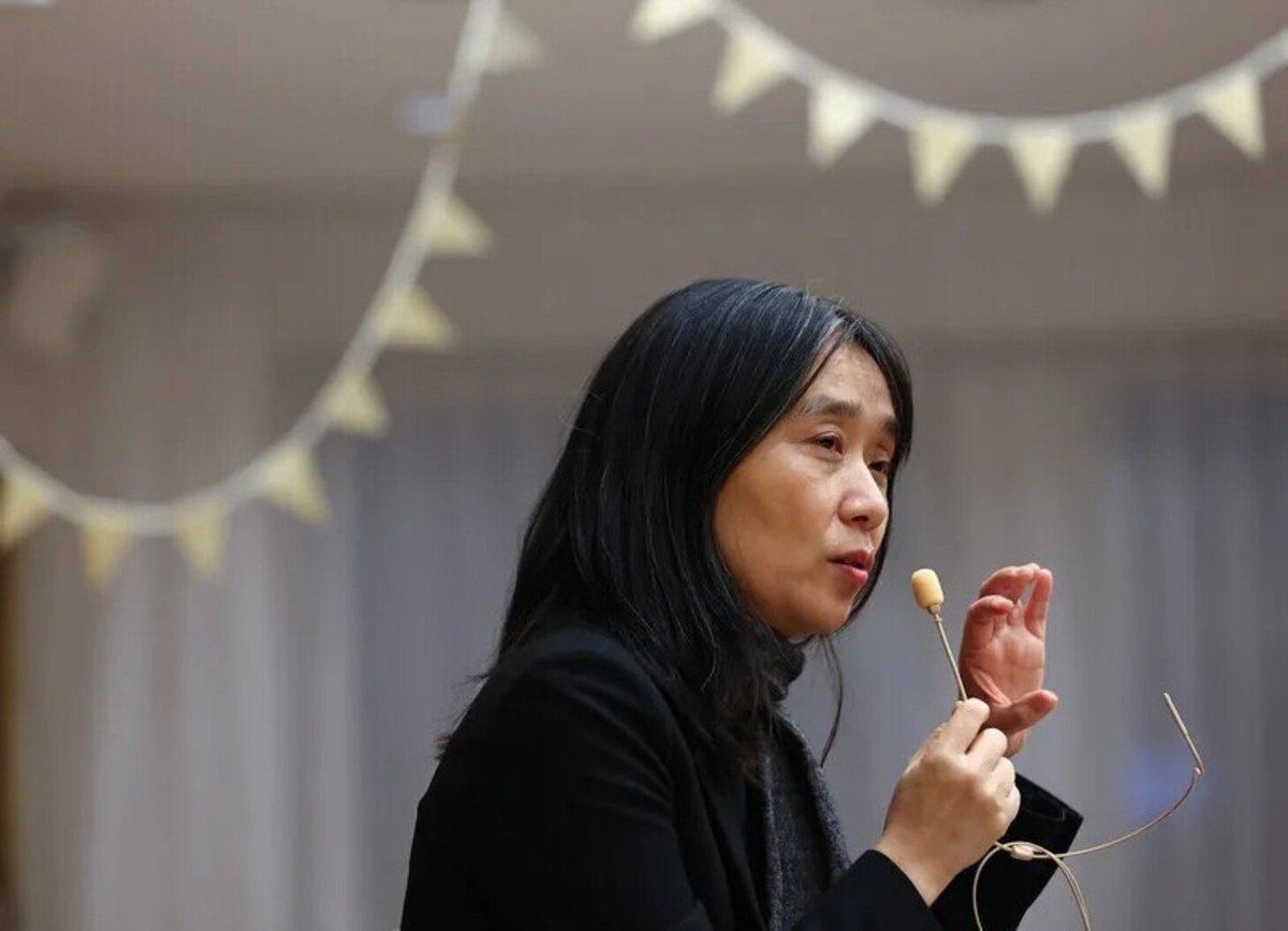 Nhà văn Han Kang. Ảnh: VHHQ.