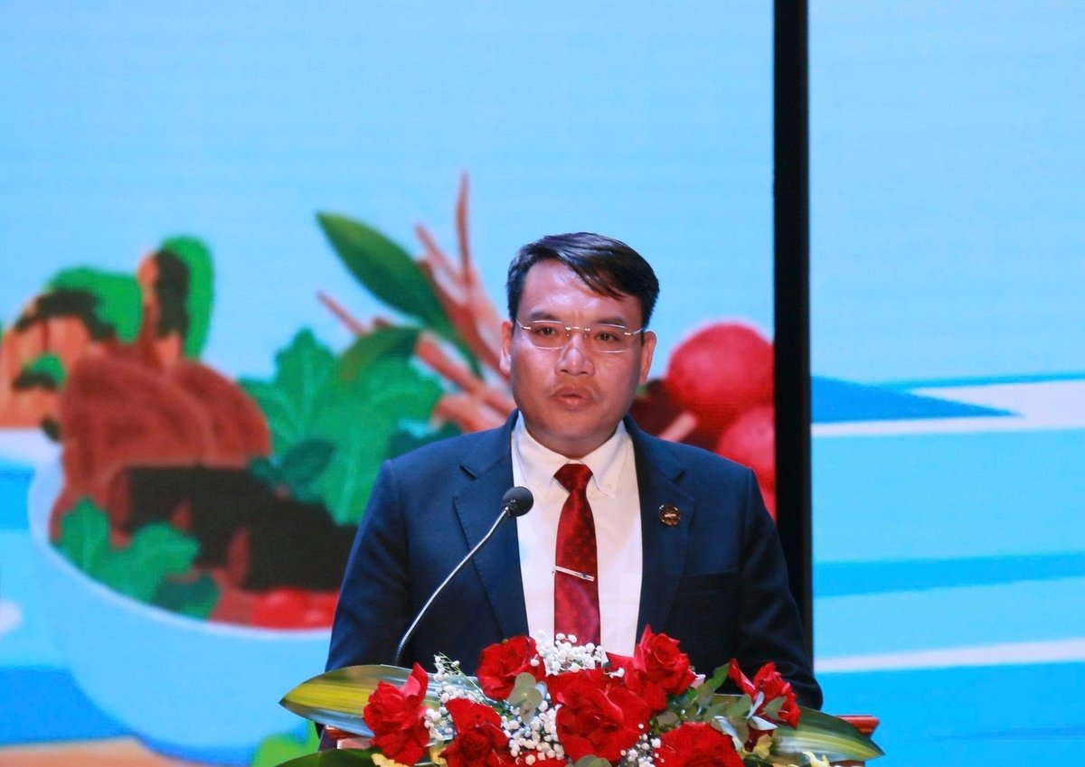 Ông Trần Văn Ngọc - Phó Giám đốc Sở VH-TT&DL TP Hải Phòng cho rằng sự hợp tác này sẽ giúp thúc đẩy mạnh mẽ việc ứng dụng công nghệ số vào hoạt động xúc tiến, quảng bá du lịch. Ảnh: Đinh Mười.