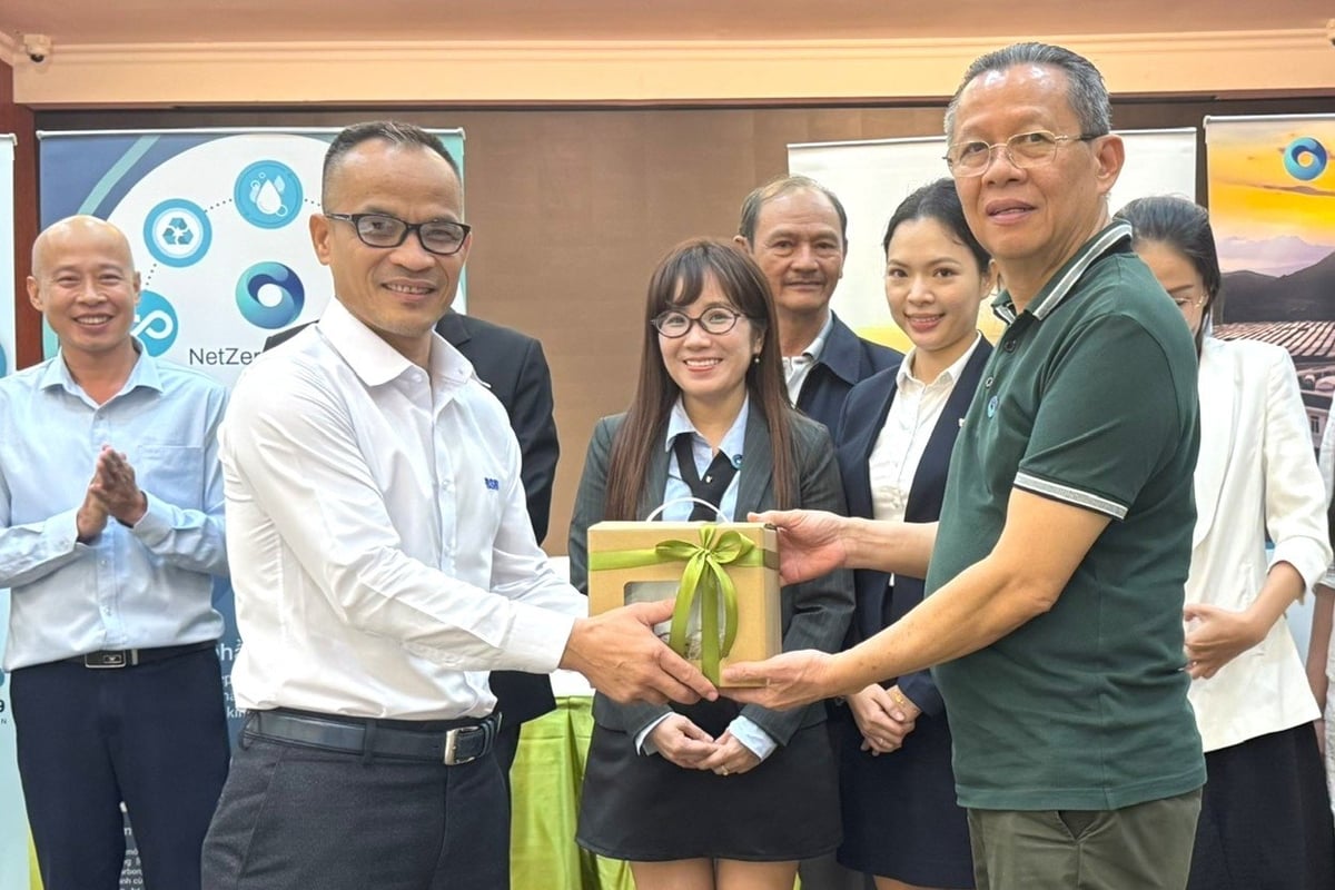Hiện tại Đề án Công viên carbon đang nhận được sự đồng hành chiến lược của Vietcombank, Bureau Veritas, BSB Nanotech, Carbonwize và Spiro Carbon. Ảnh: Kim Anh. Hiện tại Đề án Công viên carbon đang nhận được sự đồng hành chiến lược của Vietcombank, Bureau Veritas, BSB Nanotech, Carbonwize và Spiro Carbon. Ảnh: Kim Anh.
