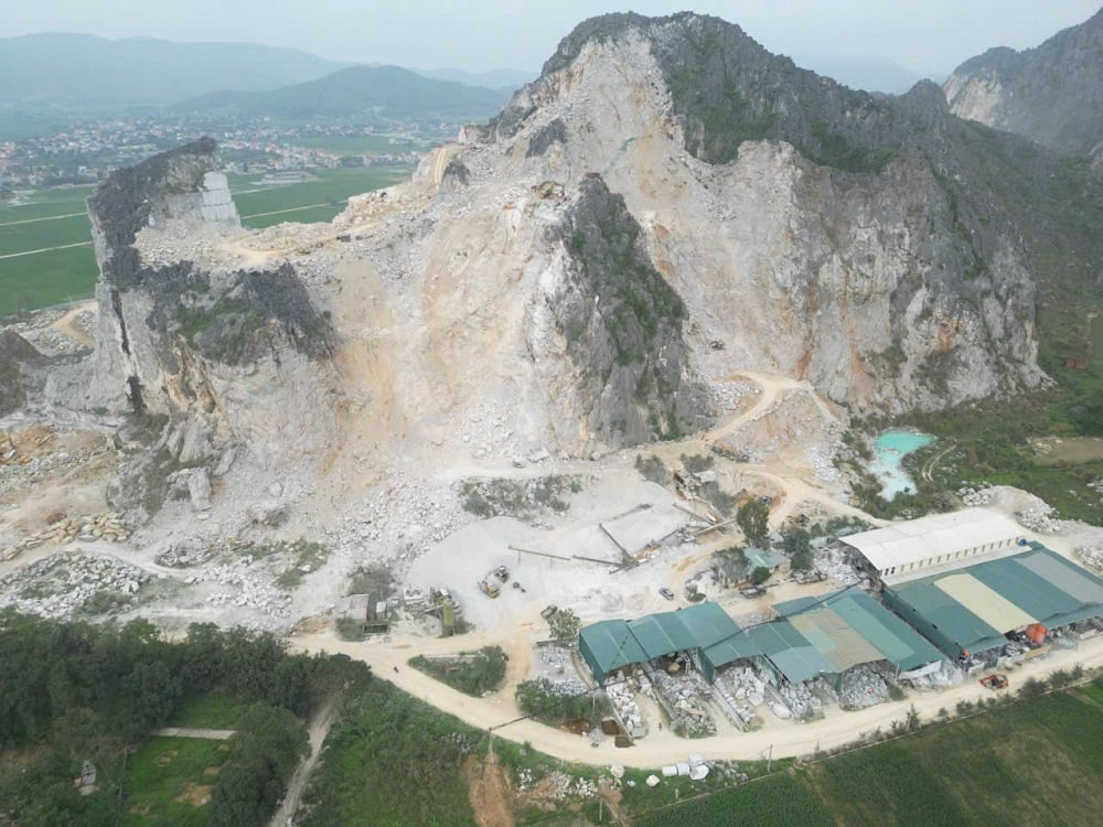 Thanh Hóa sẽ triển khai kiểm tra thông tin số liệu về trữ lượng, khối lượng khoáng sản chính xác, trung thực, phù hợp với tình hình thực tế đã khai thác tại các mỏ. Ảnh: Thu Thủy.