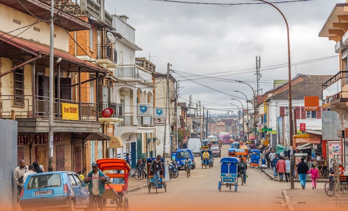 Madagascar đang thúc đẩy xây dựng hạ tầng thích ứng khí hậu để đảm bảo sự phát triển bền vững và bao trùm. Ảnh: UNDRR. 