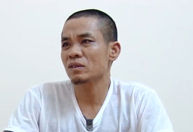 Đối tượng Nguyễn Văn Sự tại cơ quan điều tra. Ảnh: Công an TP Hà Nội. Đối tượng Nguyễn Văn Sự tại cơ quan điều tra. Ảnh: Công an TP Hà Nội.