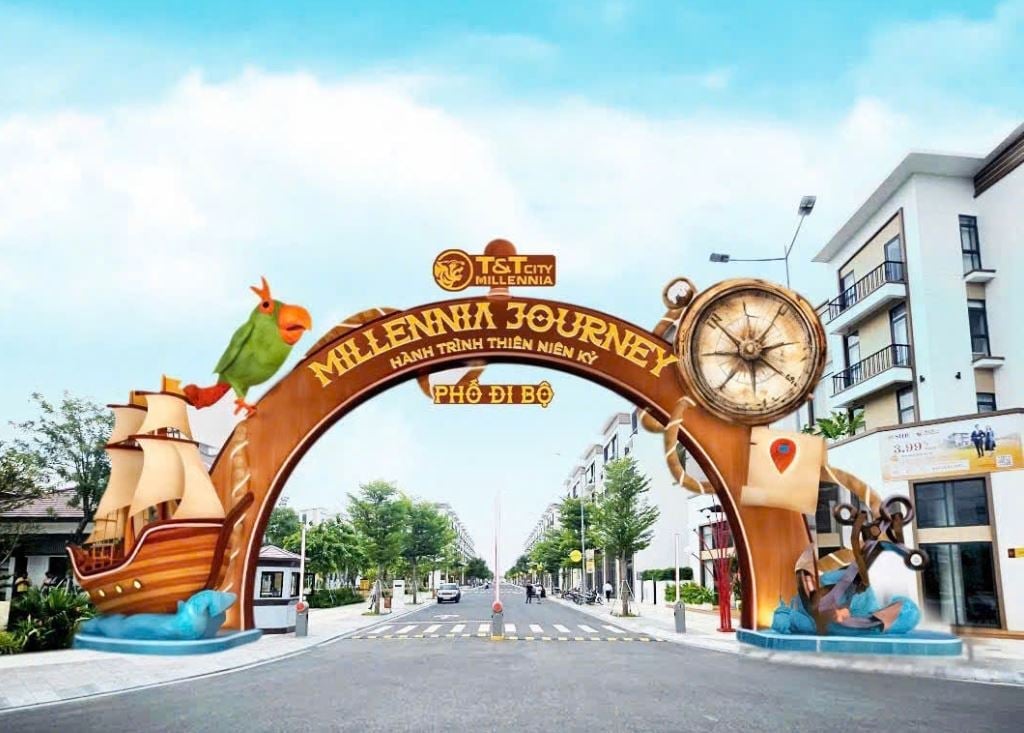 Sự kiện 'Khơi mạch nguồn di sản, Vững bước Kỷ nguyên mới' diễn ra tại thành phố Thiên niên kỷ T&T City Millennia. Trong khuôn khổ sự kiện, T&T Group sẽ chính thức khai trương hạng mục điểm nhấn của dự án: Tuyến phố đi bộ Millennia Journey - Hành trình Thiên niên kỷ. Ảnh: T&T. Sự kiện 'Khơi mạch nguồn di sản, Vững bước Kỷ nguyên mới' diễn ra tại thành phố Thiên niên kỷ T&T City Millennia. Trong khuôn khổ sự kiện, T&T Group sẽ chính thức khai trương hạng mục điểm nhấn của dự án: Tuyến phố đi bộ Millennia Journey - Hành trình Thiên niên kỷ. Ảnh: T&T.
