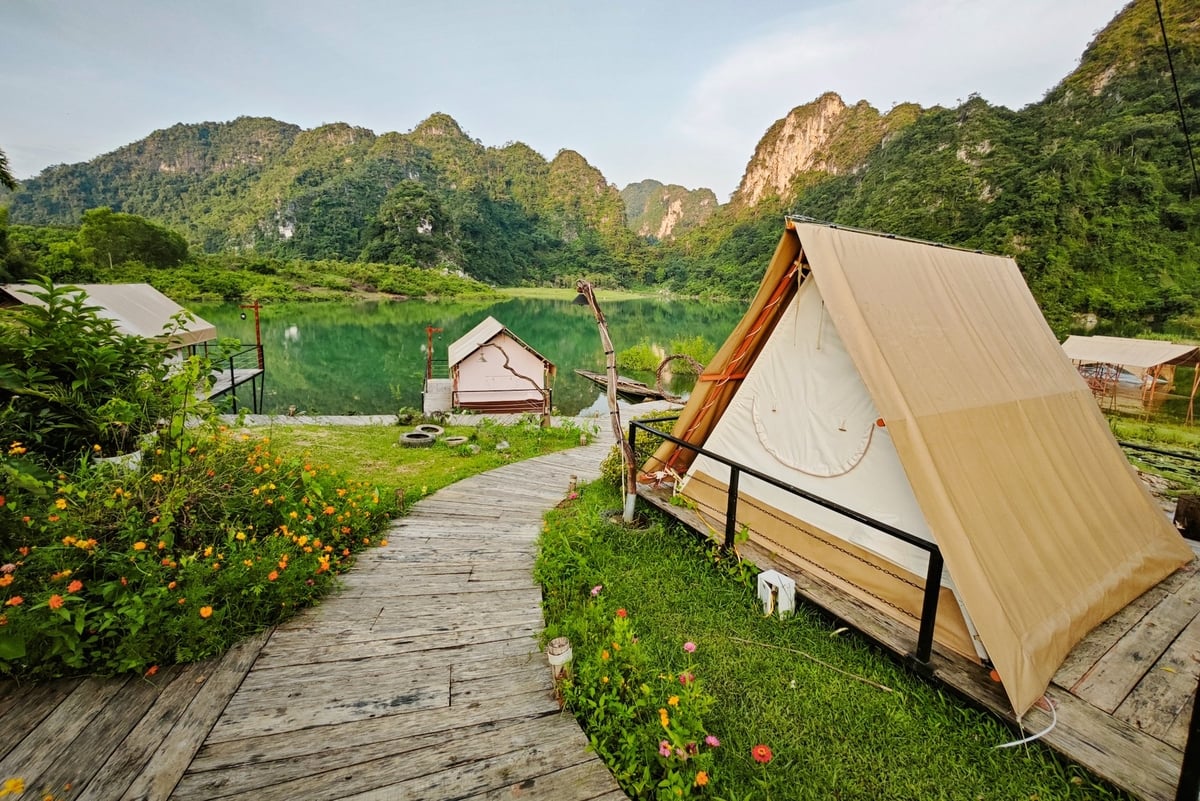 Xã Hữu Liên có nhiều điểm du lịch trải nghiệm hấp dẫn. Ảnh: Tùng Đinh. Xã Hữu Liên có nhiều điểm du lịch trải nghiệm hấp dẫn. Ảnh: Tùng Đinh.