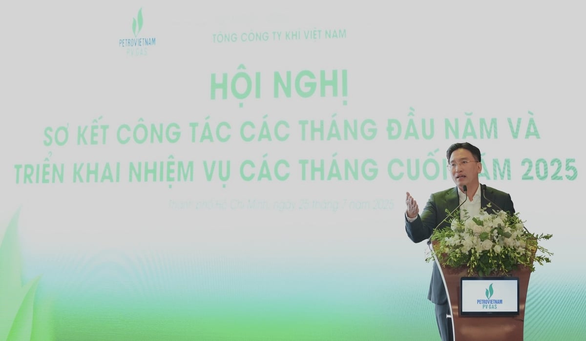 Ông Nguyễn Thanh Bình, Chủ tịch HĐQT nhấn mạnh, PV GAS cần tiếp tục phát huy tinh thần đoàn kết, chủ động đổi mới để hoàn thành các chỉ tiêu quản trị năm 2025, xây dựng nền tảng vững chắc cho chiến lược phát triển giai đoạn 2026 - 2030, tầm nhìn đến 2050. Ảnh: PV GAS. Ông Nguyễn Thanh Bình, Chủ tịch HĐQT nhấn mạnh, PV GAS cần tiếp tục phát huy tinh thần đoàn kết, chủ động đổi mới để hoàn thành các chỉ tiêu quản trị năm 2025, xây dựng nền tảng vững chắc cho chiến lược phát triển giai đoạn 2026 - 2030, tầm nhìn đến 2050. Ảnh: PV GAS.
