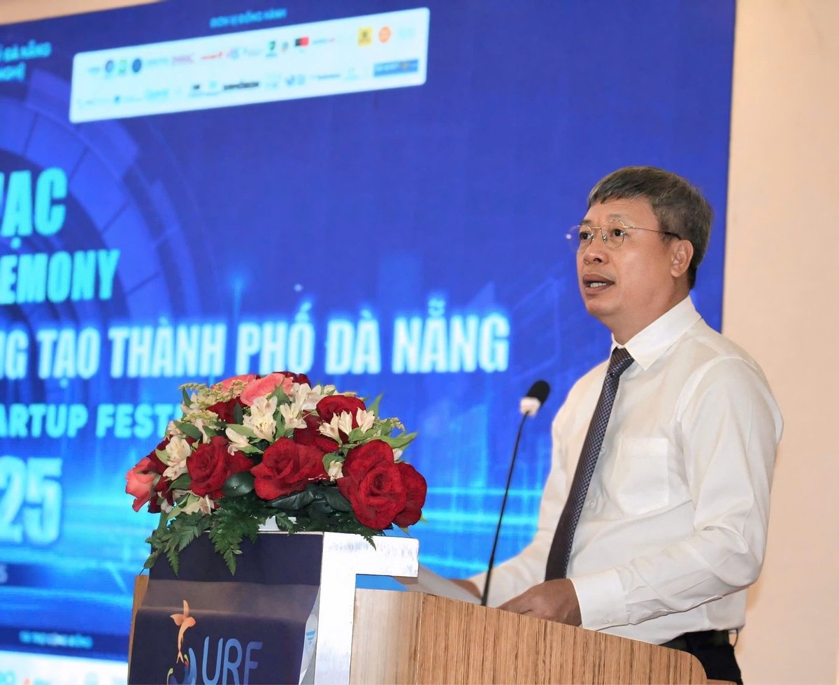 Ông Hồ Quang Bửu, Phó Chủ tịch UBND TP Đà Nẵng phát biểu khai mạc SURF 2025. Ảnh: Lan Anh. Ông Hồ Quang Bửu, Phó Chủ tịch UBND TP Đà Nẵng phát biểu khai mạc SURF 2025. Ảnh: Lan Anh.