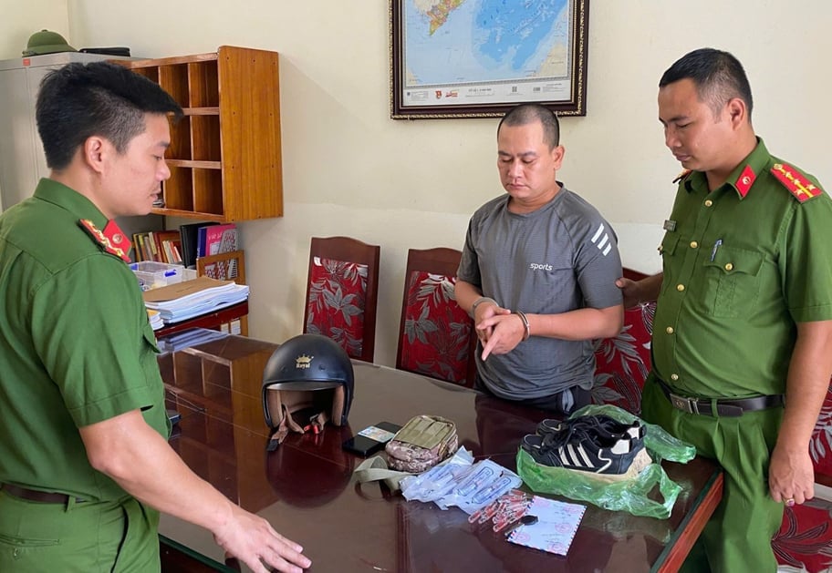 Đối tượng Trương Anh Tuấn đã bị bắt. Ảnh: Công an tỉnh Phú Thọ. Đối tượng Trương Anh Tuấn đã bị bắt. Ảnh: Công an tỉnh Phú Thọ.