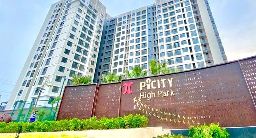 Dự án PiCity High Park đứng đầu danh sách nợ thuế công khai của Thuế Cơ sở 12. Ảnh: Hải Phong.