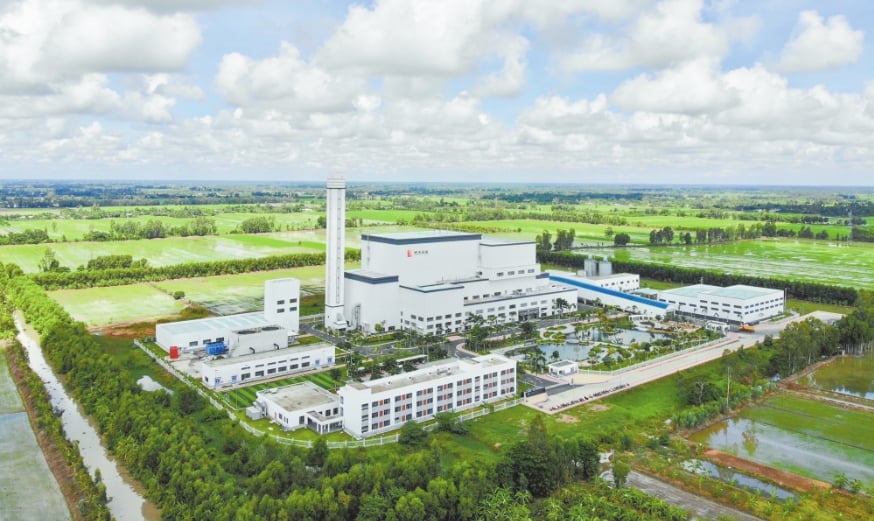 Một góc nhìn về dự án chuyển đổi rác thải thành năng lượng của Tập đoàn Môi trường China Everbright tại Việt Nam. Ảnh: China Everbright. Một góc nhìn về dự án chuyển đổi rác thải thành năng lượng của Tập đoàn Môi trường China Everbright tại Việt Nam. Ảnh: China Everbright.