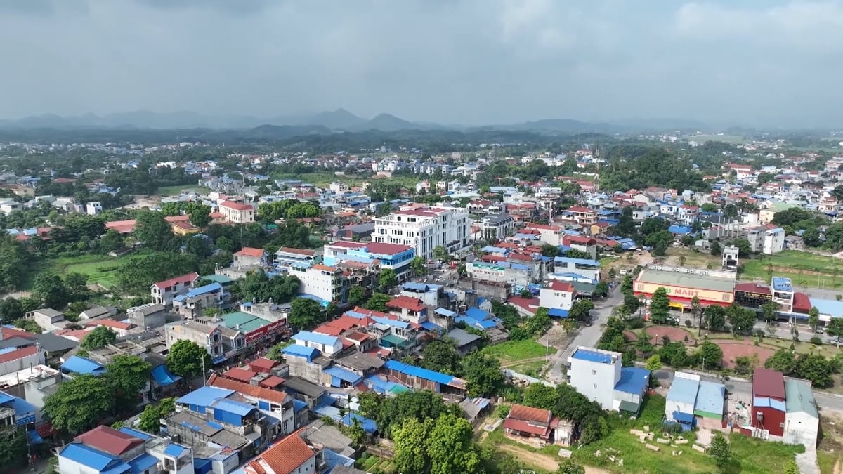 Trung tâm xã Đại Phúc ngày nay. Ảnh: Quang Linh. Trung tâm xã Đại Phúc ngày nay. Ảnh: Quang Linh.