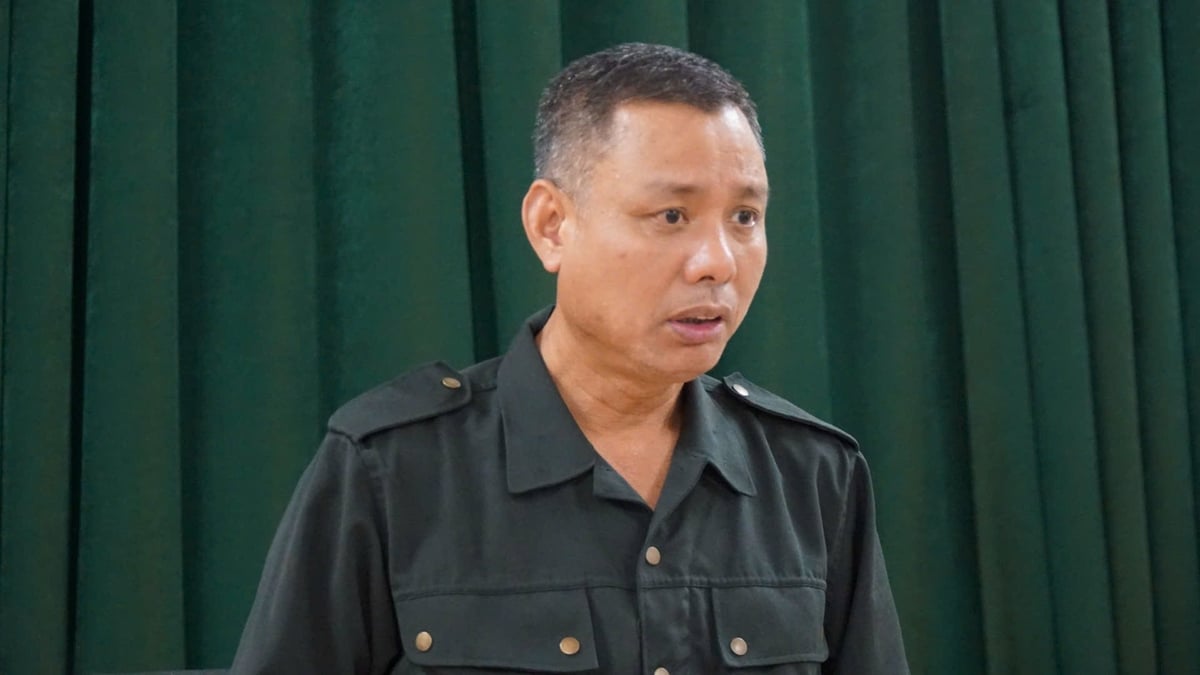 Ông Công đánh giá cao những nỗ lực từ cấp sở đến chính quyền địa phương trong việc ứng phó trước bão lũ, nhưng vẫn còn điểm phải rút kinh nghiệm. Ảnh: Đức Bình.