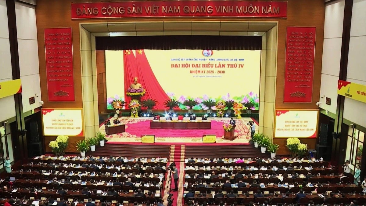 Toàn cảnh Đại hội Đại biểu Đảng bộ Petrovietnam lần thứ IV, nhiệm kỳ 2025-2030. Ảnh: Petrovietnam. Toàn cảnh Đại hội Đại biểu Đảng bộ Petrovietnam lần thứ IV, nhiệm kỳ 2025-2030. Ảnh: Petrovietnam.