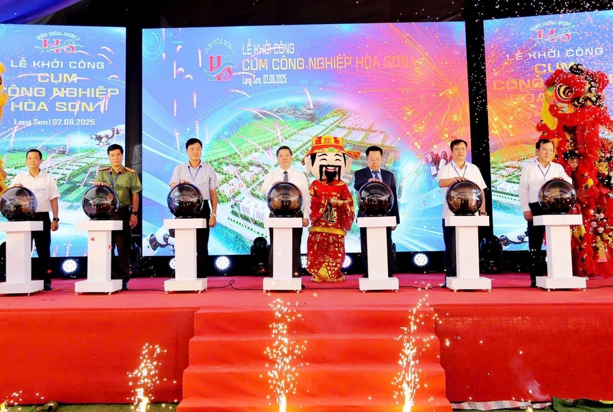 Cụm công nghiệp Hòa Sơn 1 là hạt nhân để khơi dậy tiềm năng công nghiệp khu vực phía Nam của tỉnh Lạng Sơn. Ảnh: Hoàng Nghĩa. Cụm công nghiệp Hòa Sơn 1 là hạt nhân để khơi dậy tiềm năng công nghiệp khu vực phía Nam của tỉnh Lạng Sơn. Ảnh: Hoàng Nghĩa.