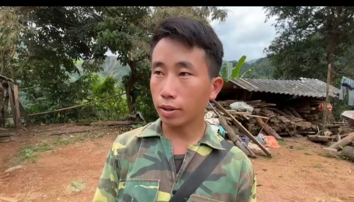 Trưởng bản Mùa A Thi. Ảnh: Trần Hương.