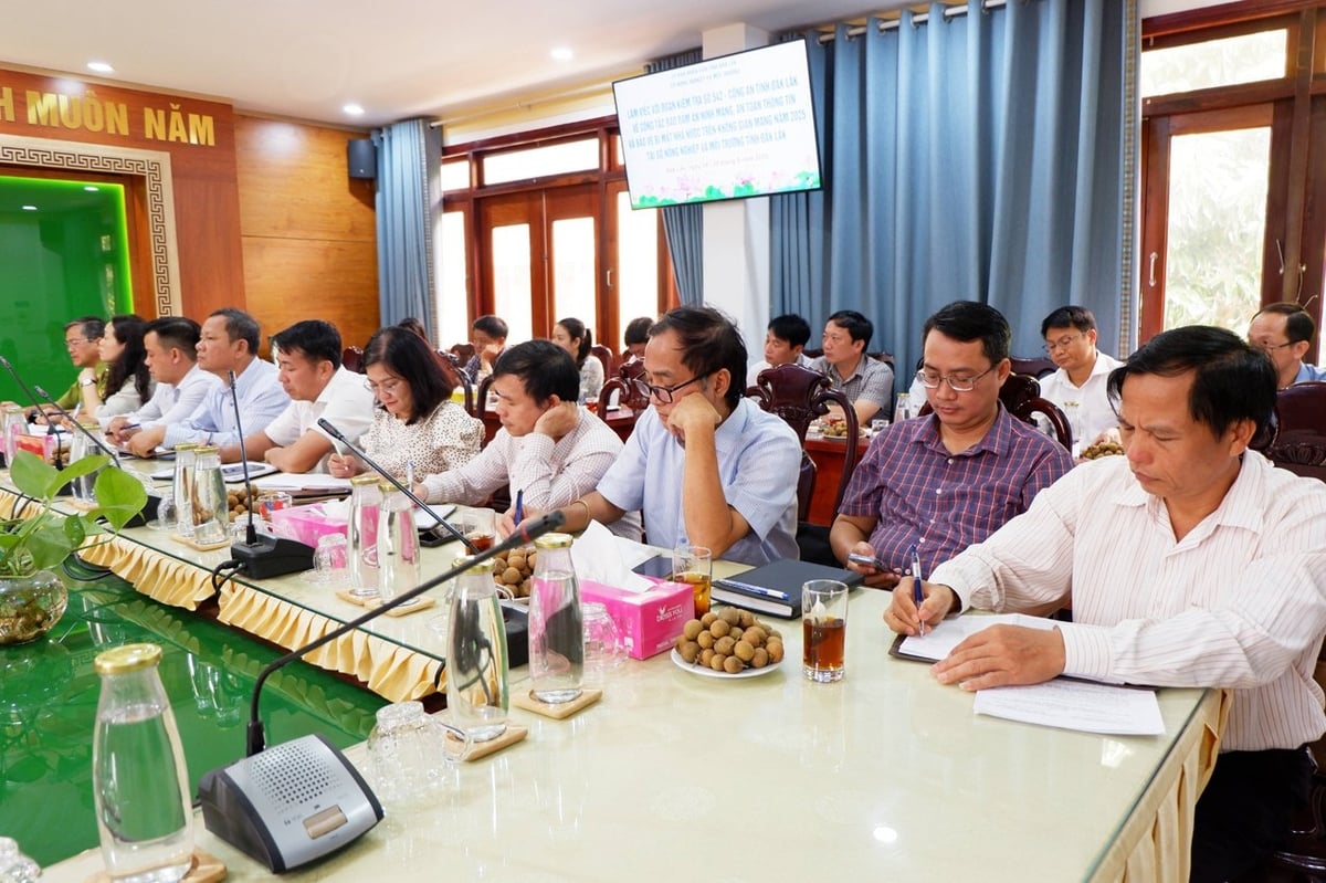 Các đại biểu tham dự buổi làm việc. Ảnh: Tuấn Trần.