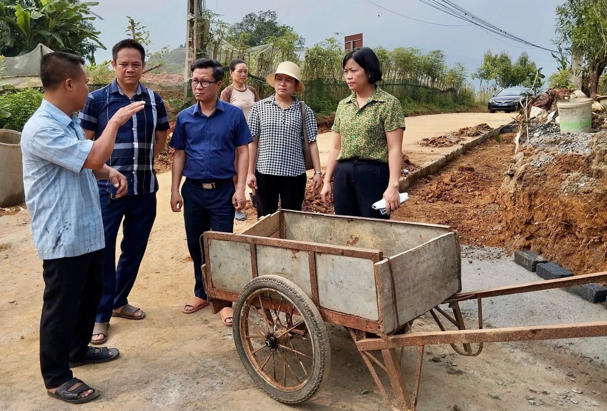 Xã Lương Thịnh phấn đấu phát huy nội lực để trở thành xã NTM nâng cao vào năm 2030. Ảnh: Thanh Tiến.