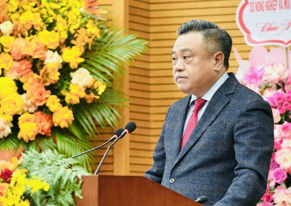 Chủ tịch UBND TP. Hà Nội Trần Sỹ Thanh phát biểu chỉ đạo Đại hội. Ảnh: Hoàng Điệp. Chủ tịch UBND TP. Hà Nội Trần Sỹ Thanh phát biểu chỉ đạo Đại hội. Ảnh: Hoàng Điệp.