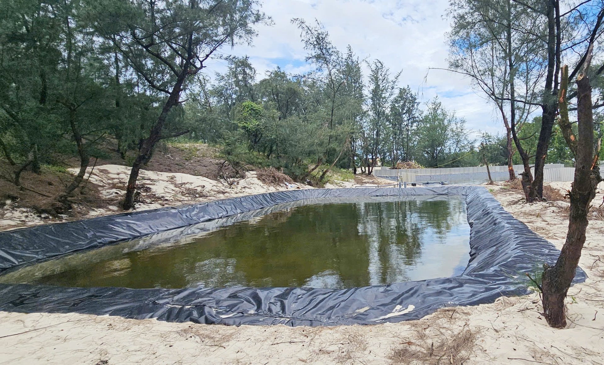 Đối với những hồ nuôi cá lóc vi phạm, chính quyền sẽ vận động người dân tự giác hoàn trả mặt bằng. Ảnh: T. Đức. Đối với những hồ nuôi cá lóc vi phạm, chính quyền sẽ vận động người dân tự giác hoàn trả mặt bằng. Ảnh: T. Đức.