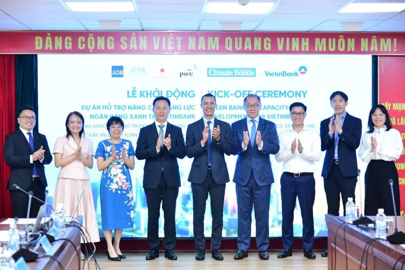Khởi động Dự án nâng cao năng lực Ngân hàng xanh là một bước tiến quan trọng hướng tới phát triển bền vững của VietinBank. Ảnh VietinBank.