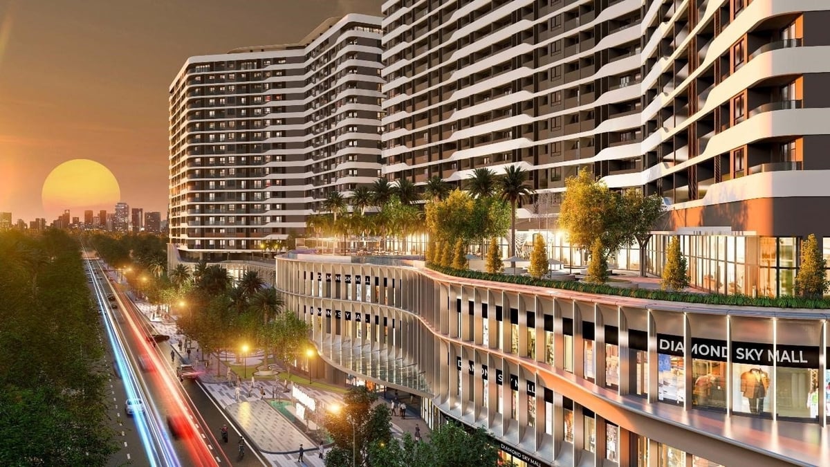 Diamond Sky là kết tinh của vị trí đắt giá, thiết kế đỉnh cao. Ảnh: Ngọc An.