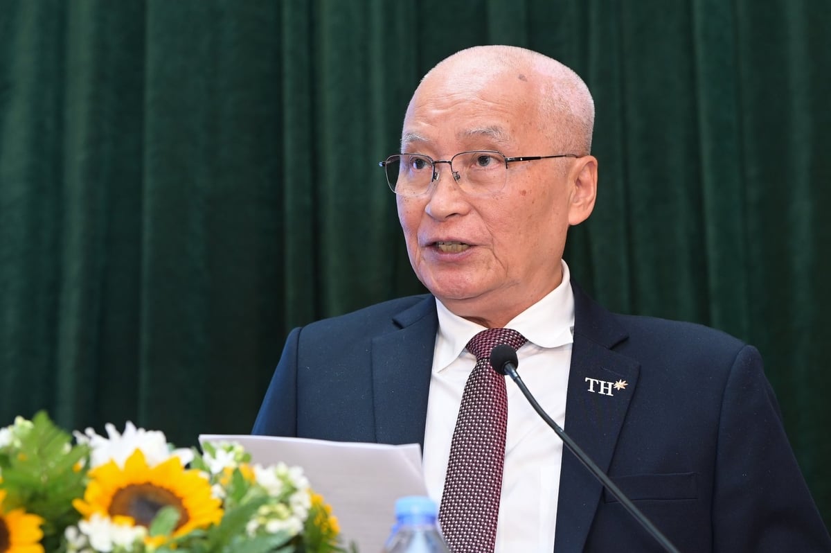 Ông Ngô Minh Hải Chủ tịch HĐQT Tập đoàn TH chia sẻ tại hội thảo. Ảnh: Tùng Đinh. Ông Ngô Minh Hải Chủ tịch HĐQT Tập đoàn TH chia sẻ tại hội thảo. Ảnh: Tùng Đinh.