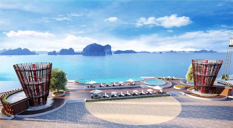 Khu du lịch Phương Đông Vân Đồn. Ảnh: Cường Vũ. 